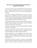 Taller de teatro como estrategia didáctica para fortalecer la oralidad de los estudiantes