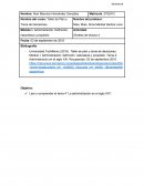 Administración: Definición, naturaleza y propósito Síntesis de lectura 4