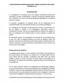 INVESTIGACIÓN DE MERCADOS PARA LANZAR UN NUEVO PANTALÓN DE MEZCLILLA