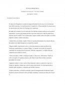 TÉCNICAS BIOQUÍMICA