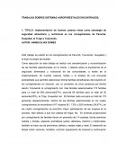 Implementación de huertas caseras mista como estrategia de seguridad alimentaria y nutricional en los corregimientos de Pacurita, Guayabal, la Troge y Tutunendo