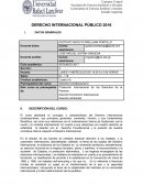 Formato de estudio. Protección Internacional de los Derechos de la Persona