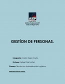 Gestion de personas. Función general: Impartir conocimientos teóricos y prácticos