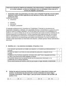 Favor de no borrar los criterios de evaluación ni las instrucciones, y presentar la información en el orden señalado