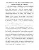 ASPECTOS SOCIALES DE FRANCIA XVIII REPRESENTADOS EN LOS PERSONAJES DEL "PERFUME"