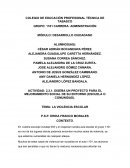 DISEÑA UN PROYECTO PARA EL MEJORAMIENTO SOCIAL DE SU ENTORNO (ESCUELA O COMUNIDAD).