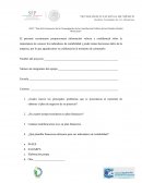 El presente cuestionario proporcionará información valiosa y confidencial sobre la importancia de conocer los indicadores de rentabilidad