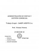 Administración de ventas y gestión comercial. Sanofi Aventis S.A