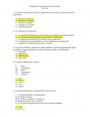 Propuestas de Preguntas de Examen Nacional