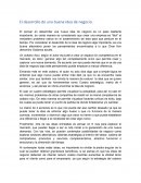 El desarrollo de una buena idea de negocio