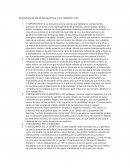 Importancia de la bioquimica y su relacion con