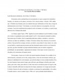 NATURALEZA HUMANA, CULTURA Y TÉCNICA