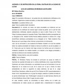 Por secretaria infórmese si las partes han sido debidamente notificadas se ha notificado legalmente a todas las partes y si ellas están presentes en la sala