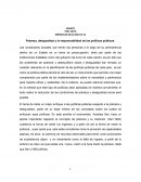 La Pobreza, desigualdad y la responsabilidad de las políticas públicas
