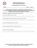 EXAMEN DIAGNOSTICO DE ARTES VISUALES