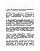 Algunas cuestiones preliminares para comprender mejor la naturaleza del diagnostico social