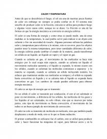 CALOR Y TEMPERATURA. El calor es un tipo de energía que se transmite. Página 2