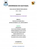 TEMA DE “BASES EPISTEMOLÓGICAS DE LA PSICOLOGÍA”