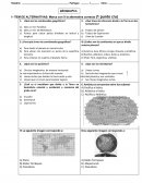 PRUEBA FINAL UNIDAD 1 [pic 1] HISTORIA Y GEOGRAFIA