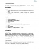 REVELADO DE HUELLAS DACTILARES CON REACTIVO DE NIHIDRINA, AGENTE REVELADOR DE PARTICULAS PEQUEÑAS Y NITRATO DE PLATA.