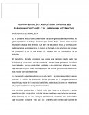 FUNCIÓN SOCIAL DE LA EDUCACION, A TRAVES DEL PARADIGMA CAPITALISTA Y EL PARADIGMA ALTERNATIVO.