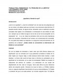 ¿Igualdad y libertad de qué?