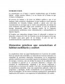 Elementos prácticos que caracterizan el habitad mobiliario y confort