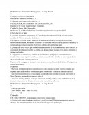 PROBLEMATICA Y PERPESPECTIVAS PEDAGOGICAS