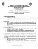 CONOCIMIENTO Y USO DEL MATERIAL DE LABORATORIO