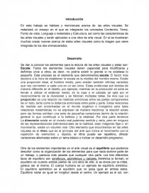 Artes Visuales, Escala. Página 1