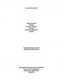 Gestión tecnologica. EMPRESA TECNIALUMINIOS MR