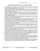 REGLAMENTO DEL ALUMNO DENTRO DE LA CLASE HISTORIA DE MÉXICO