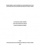 ESTUDIO SOBRE EL USO DEL INTERNET EN LOS ESTUDIANTES DE 9º DE LA INSTITUCIÓN EDUCATIVA DIVERSIFICADA ORIENTAL DE SANTO TOMÁS