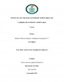 Diseño de Plan de limpieza “Andipuerto Guayaquil S.A.”