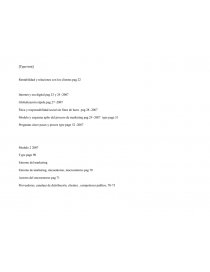 Modelo básico de proceso de marketing- 2007. Página 2