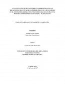 Cuál es el efecto de las conductas disruptivas en las relaciones colectivas de la primera infancia y sus familias en el centro desarrollo infantil esperanzas del Patía en el periodo comprendido entre enero – marzo de 2017