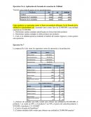 Ejercicios No 6. Aplicación de Formula de ecuación de Utilidad