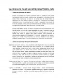 Cuestionario Papá Goriot