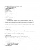 PLAN DE TRABAJO INSTITUCIONAL DEL (GIA)