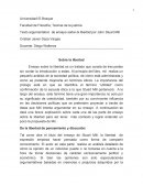 Texto argumentativo de ensayo sobre la libertad por John Stuart Mill