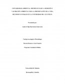 CONTABILIDAD AMBIENTAL: IMPORTANCIA DE LA MEDICIÓN Y VALORACIÓN AMBIENTAL PARA LA PRESERVACIÓN DE LA VIDA, RECURSOS NATURALES EN LA UNIVERSIDAD DEL ATLÁNTICO.