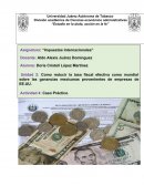 Impuestos Internacionales. Casos prácticos