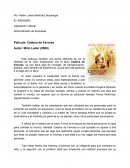 Ensayo Cadena de Favores. El autor muestra la creatividad como la fuerza que permiten crear o/y construir ideas