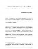 La designación del Fiscal Anticorrupción a nivel Federal y Estatal