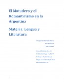 El Matadero y el Romanticismo en la Argentina