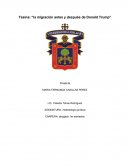 La migración antes y después de Donald Trump