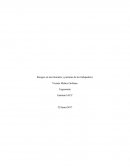 Riesgos en movimientos y posturas de los trabajadores. Traslado de piezas con tras paleta