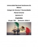 Química IV El petróleo