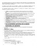 Las propiedades generales de la materia