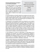 Primeros planteamientos psicológicos en las Ciencias del Espíritu.